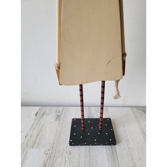 Vintage wooden ghost candy please Halloween home decor Unique - Picture 9 of 12